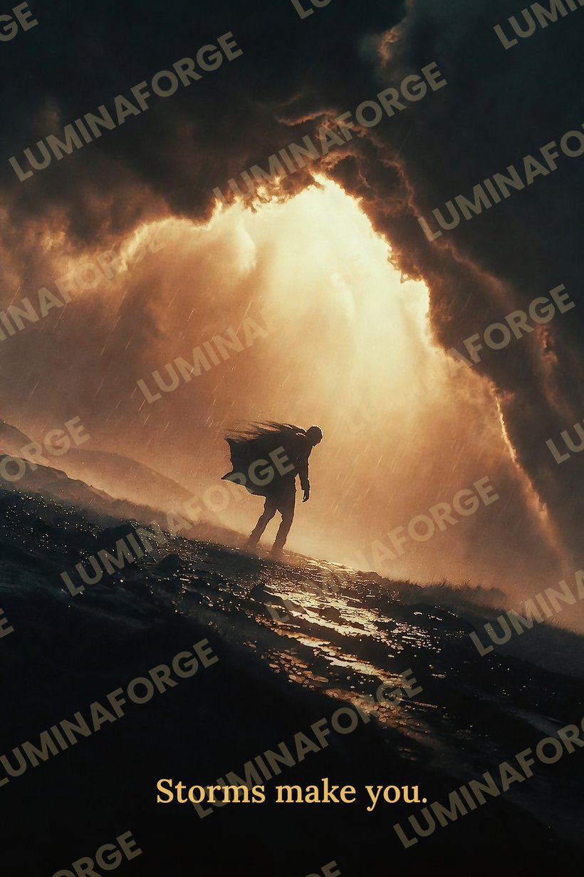 The Storm wall art print