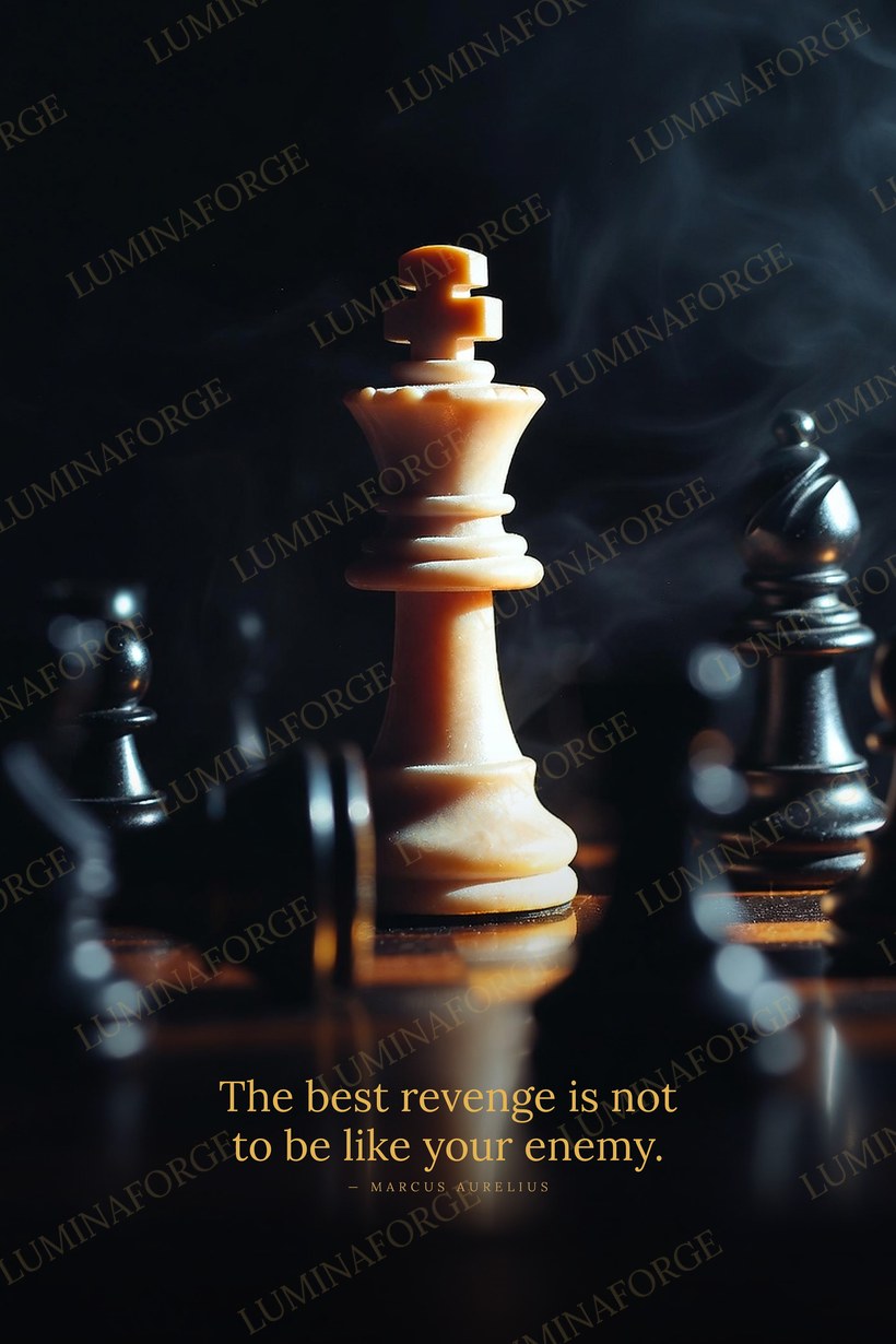 The King chess office wall art, Marcus Aurelius quote, printable