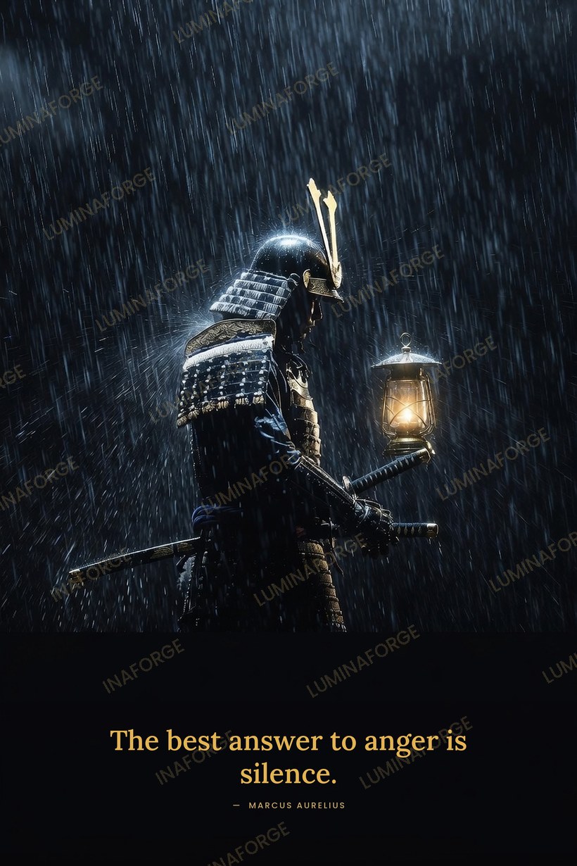 The Ronin wall art print