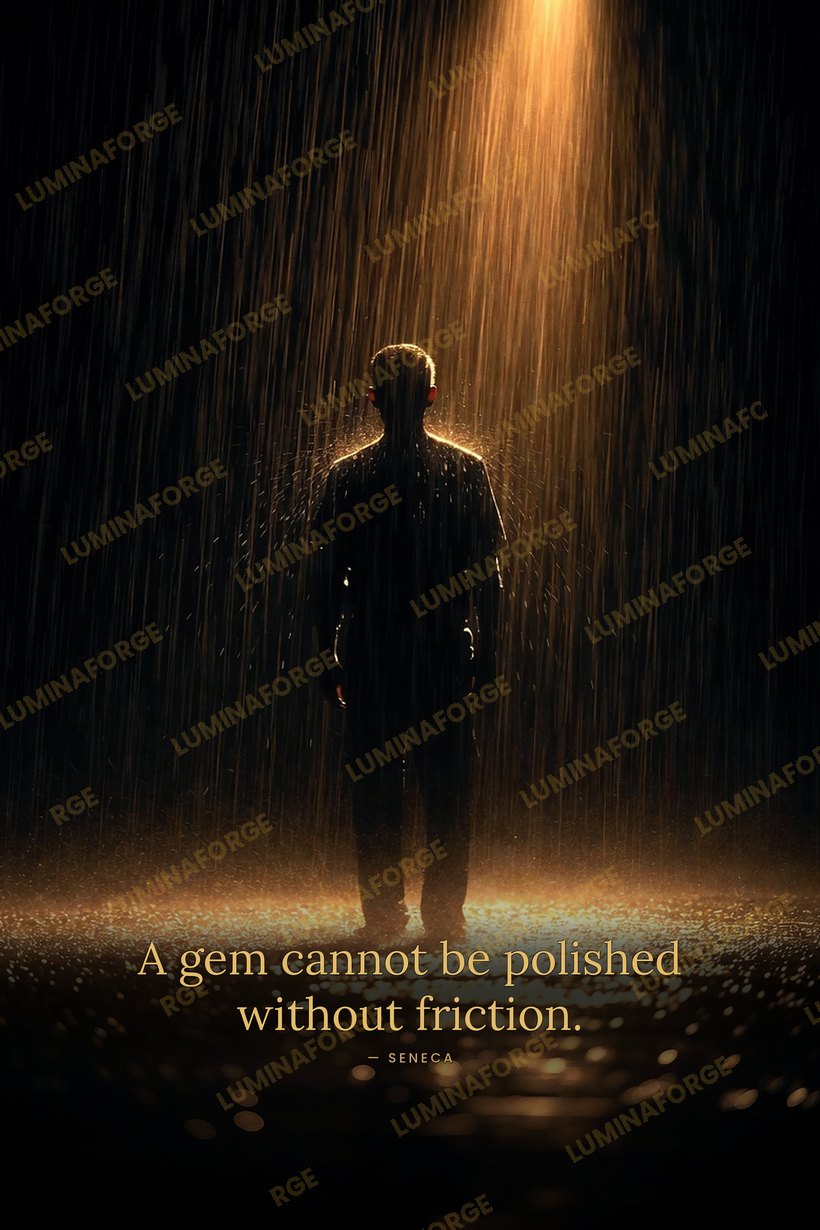 Polished by Friction wall art print